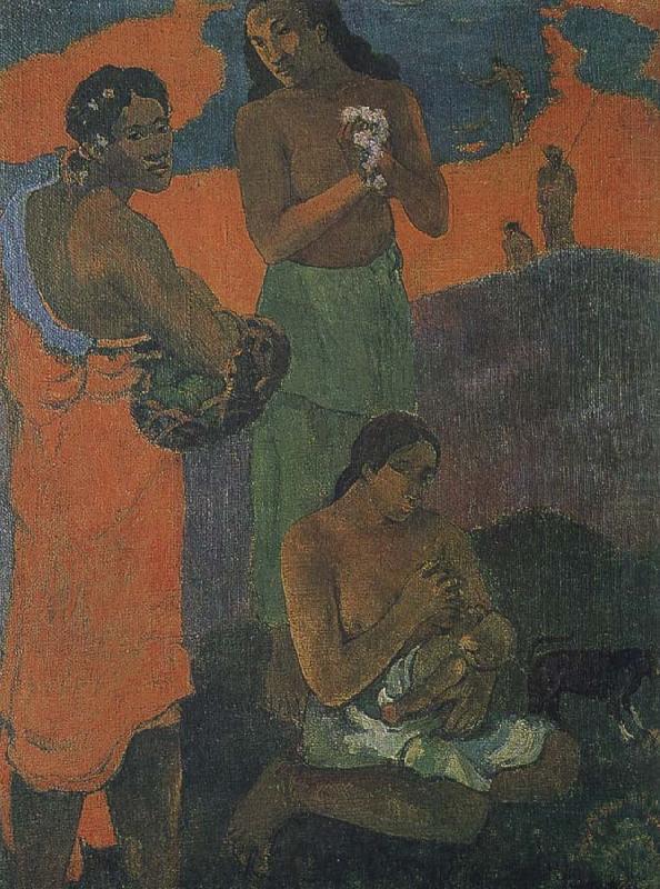 Paul Gauguin Motherly love china oil painting image